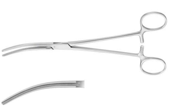 ДЕ’БЕКІ-ПЕН АТРАВМАТ. ЗАТИСКАЧ ВИГНУТ. 60MM 200MM